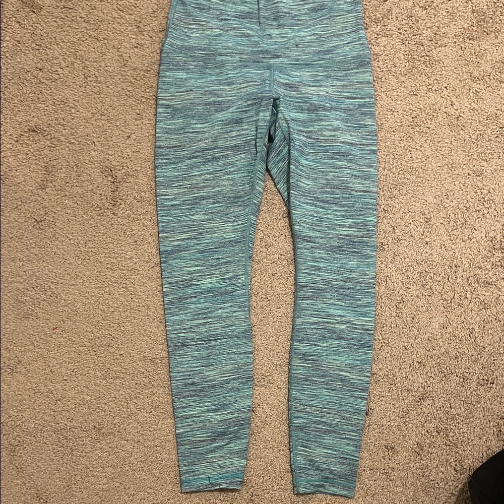 lululemon athletica Kids Teal Leggings